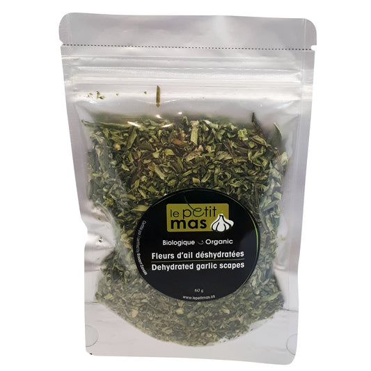 Dried GARLIC SCAPES - ORGANIC